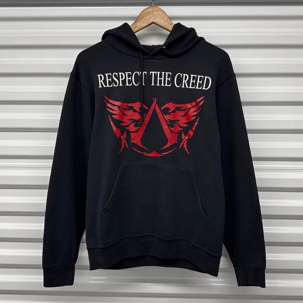 Assassin's Creed Respect The Creed Video Game Promo Hoodie Sweatshirt Size S